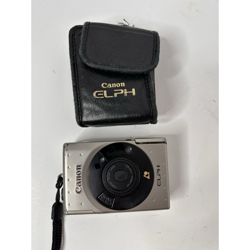 Canon ELPH 240 APS Film Camera w/ Case Tested